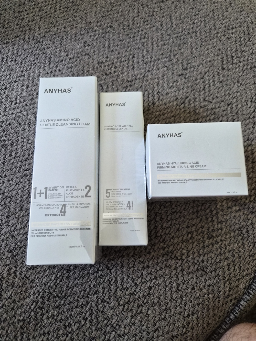 ANYHAS Skincare Set -new